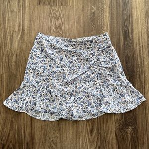 floral abercrombie and fitch skort